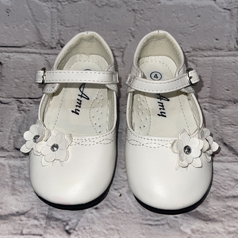Amy Toddler Girl Mary Jane Flats size 4